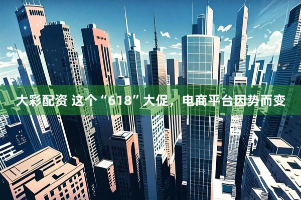 大彩配资 这个“618”大促，电商平台因势而变